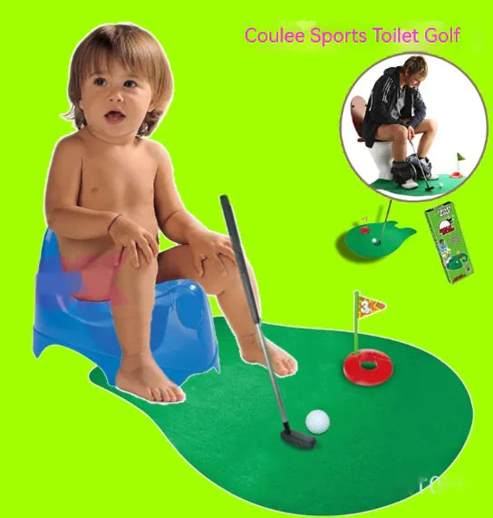 Children's Mini Toilet Golf Toy