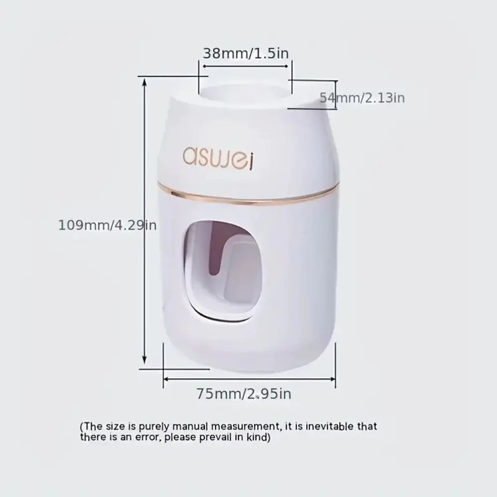 Automatic Wall-Mounted Toothpaste Dispenser and Holder