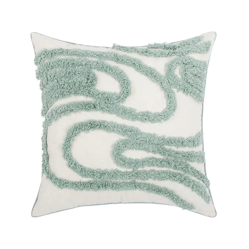 Nordic Ins Style Embroidered Pillowcase for Home Decor